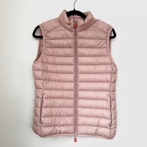 SAVE THE DUCK Pink Puffer Vest